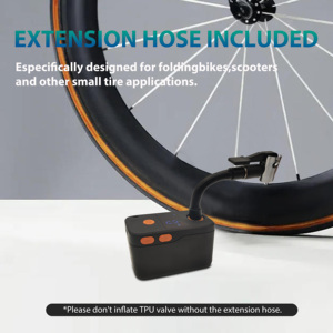 Gonfleur de pneus numérique intelligent rechargeable, <span class=keywords><strong>pompe</strong></span> à air portable pour vélos de route, <span class=keywords><strong>VTT</strong></span>, vélos électriques, mini <span class=keywords><strong>pompe</strong></span> à pneus portable - Product Image 4