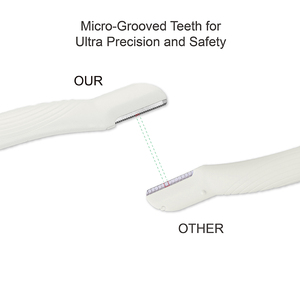 Set di strumenti per il trucco da donna personalizzabili in plastica sicura <span class=keywords><strong>e</strong></span> facile per la rimozione dei peli per sopracciglia <span class=keywords><strong>e</strong></span> rasoi - Product Image 3