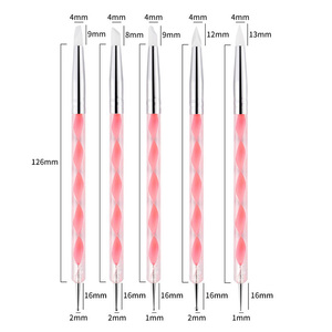 Wellflyer แปรงแต่งเล็บแบบศิลปะตกแต่งเล็บแปรงทาเล็บเจลยูวี <span class=keywords><strong>NABR</strong></span>-007คุณภาพสูง - Product Image 5