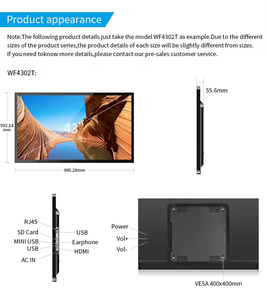 Pantalla Comercial de 43/55 Pulgadas, Señalización Digital Android, Pantalla Inteligente POE/WiFi/NFC, Video Wall, Pizarra Interactiva para Reuniones WF4302 - Product Image 3