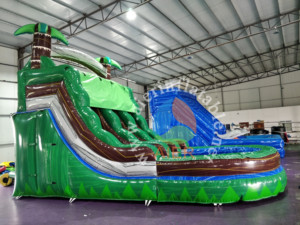 Tobogán Acuático Inflable <span class=keywords><strong>de</strong></span> Alta Calidad a <span class=keywords><strong>Precio</strong></span> <span class=keywords><strong>de</strong></span> Fábrica, <span class=keywords><strong>Mini</strong></span> Tobogán Doble con <span class=keywords><strong>Piscina</strong></span> para Niños - Product Image 3