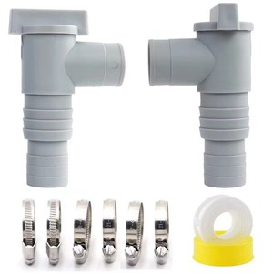 Intex Bestway <b>Pool</b> Stop Valve Kit 32mm Hose Connector With Clamps And Tape <b>For</b> <b>Inflatable</b> <b>Pool</b> Accessories - Product Image 1