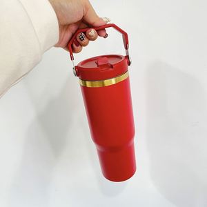 Best Value Gifts 30oz Flip Straw Stainless Steel Gold Copper Coated Tumblers Double Walled Water Bottle for Laser Engraving - Product Image 4