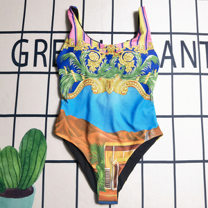 ชุดว่ายน้ำวันพีซผู้หญิงดีไซน์หรูคุณภาพสูงขายดีปี 2026 ผลิตจากผ้าสแปนเด็กซ์/โพลีเอสเตอร์ แห้งเร็ว คอกลม ทรงฮิปสเตอร์ - Product Image 6