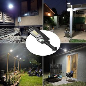 Solar Powered 156LED Flood <b>Lights</b> 1000LM <b>Motion</b> <b>Sensor</b> IP65 Waterproof LED Lamp for Yard Garden Villa Commercial Outdoor Use - Product Image 5
