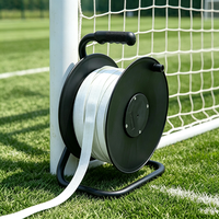 Machine de marquage des lignes de terrain de football 50m/75m, manuelle, mobile, avec logo personnalisé, en polypropylène, garantie 12 mois, Vance Sports