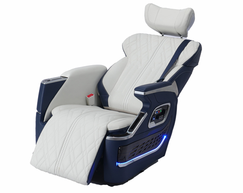 Luxury VIP Car Seat for SUV MPV RV Van Electric Adjustable Sport Leather Seat Compatible with Sienna Mercedes Vehicles