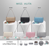 Tas Selempang Wanita Kulit PU Grosir, Ready Stock, Pengiriman Cepat, Supplier MISS ALITA