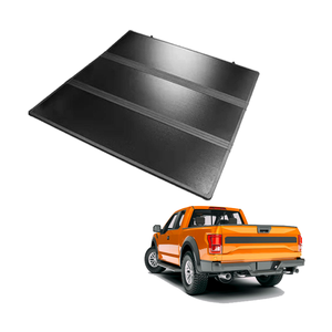 Couverture de benne rigide pliable Xiangta pour pick-up, couverture de benne rigide à trois plis pour Toyota Hilux / Chevy <span class=keywords><strong>Silverado</strong></span> 1500 - Product Image 1