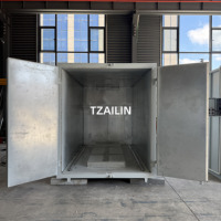 Four de cuisson industriel électrique certifié CE Ailin pour la séchage des moyeux de roue