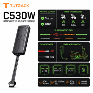 Traceur GPS Traccar GT06 avec protocole, installation filaire, détection de zone aveugle, téléchargement, triple GPS (BeiDou, LBS) pour Vélo Électrique, Trottinette, Moto, Véhicule - Product Image 1