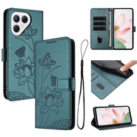 Étui portefeuille en cuir motif fleur de lotus pour Tecno Pova 7 Ultra 5G 6 Neo Spark 40C 40 Pro Plus 4G 30C Camon 40 Premier 30S Housse à rabat
