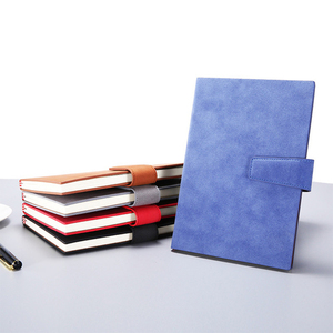 Tốt nhất người bán A5 da máy tính xách tay thiết kế phổ biến với logo dập nổi xoắn ốc Tạp Chí kế hoạch với 100 bên trong tờ cho doanh nghiệp - Product Image 1