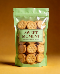 Muestra Gratuita, Bolsa con Cierre Vertical Personalizada con Logotipo, Material PET PE, para Almacenamiento de Galletas, Bocadillos y Alimentos, Sellado Térmico, Embalaje Seguro y Duradero - Product Image 4