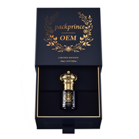 Boîte cadeau premium en carton gris rigide recyclable sur mesure avec tiroir coulissant en papier, avec dorure à chaud pour bijoux et montres