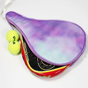 Fábrica de mochilas de pickleball BSCI, venta al por mayor de fundas para palas con impresión por sublimación, fundas para raquetas de poliéster, bolsa tipo bandolera. - Product Image 4