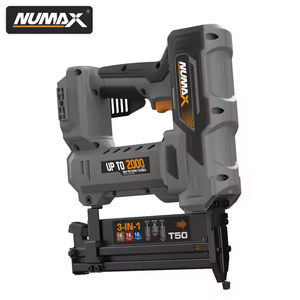 <span class=keywords><strong>Numax</strong></span> Agrafeuse à <span class=keywords><strong>batterie</strong></span> sans fil de qualité industrielle 3 1 16 18 Gauge 3-en-1 Pistolet à ongles sans fil Brad Nailer Finish Nail Machine - Product Image 2