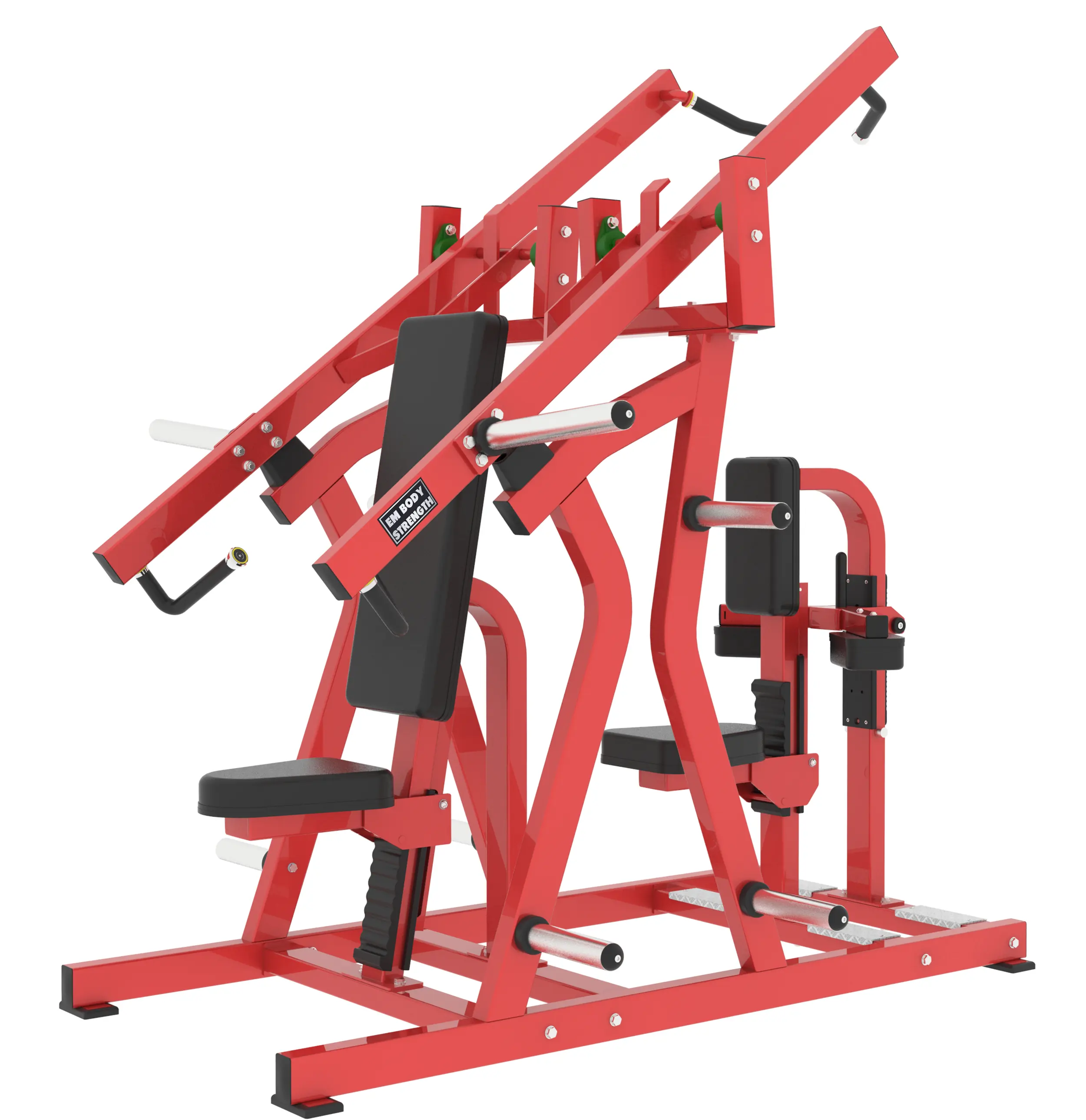 EM909 China plate loaded gym equip strength machine lat pulldown equipment