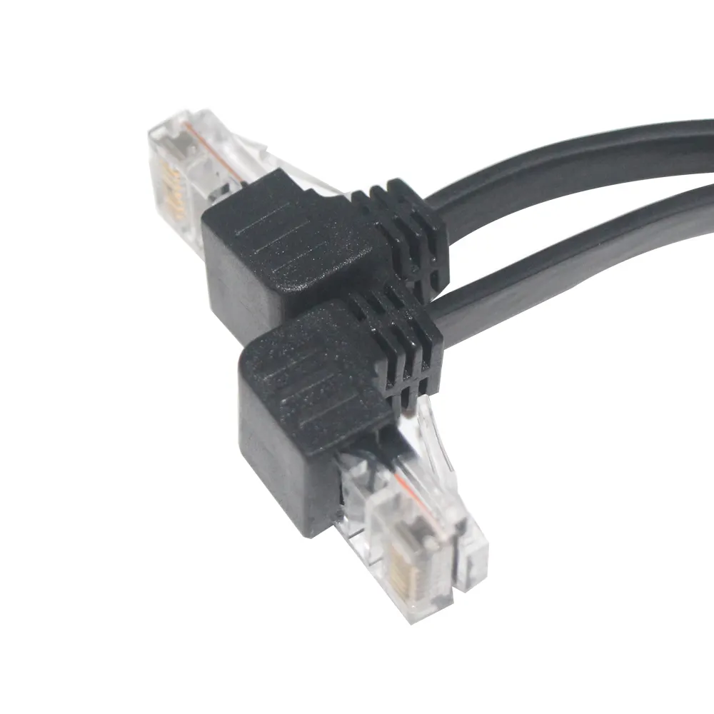 1 كابل إيثرنت مع 90 درجة عمودي Sfp الغبار كاب ذكر Utp Cat5e القط 6 لوحة التوصيلات Cat6 الحبل Lan Rj45 الزاوية اليمنى