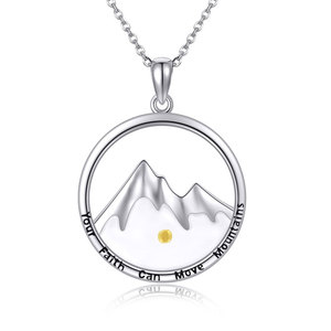 สร้อยคอจี้รูปเมล็ดมัสตาร์ดสำหรับผู้หญิง ดีไซน์สวยงาม ชุบทอง 14k 18k PVD บนสแตนเลสสตีล 316L เครื่องประดับคุณภาพสูง - Product Image 6