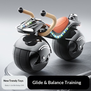 Monopattino per Bambini, Passeggino per Bambini di 3 Anni, Anti-Ribaltamento, Anti-Torsione, Anti-Scivolo, Bicicletta Senza Pedali a Due Ruote in Plastica, Modello 21 Hebei - Product Image 5