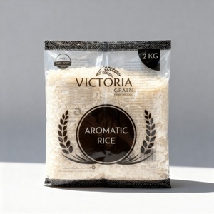 Custom Wholesale Logo Printed Rice <b>Bags</b> 5 kg Biodegradable 1Kg 2Kg 5Kg 10Kg <b>Vacuum</b> Plastic Rice Packaging <b>Bag</b> - Product Image 4