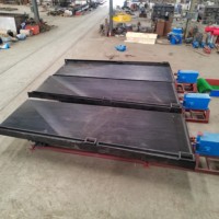 Table vibrante 6-S pour l'exploitation minière, machine de récupération de l'or en fines paillettes, table de lavage à course réglable