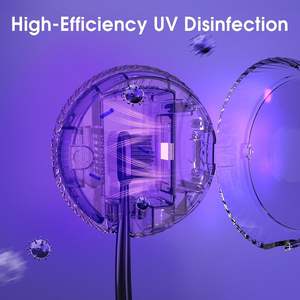 معقم بالأشعة فوق البنفسجية محمول بحامل ، معدل تعقيم USB من النوع C ، وقت عمل لمدة 35 يومًا - Product Image 2