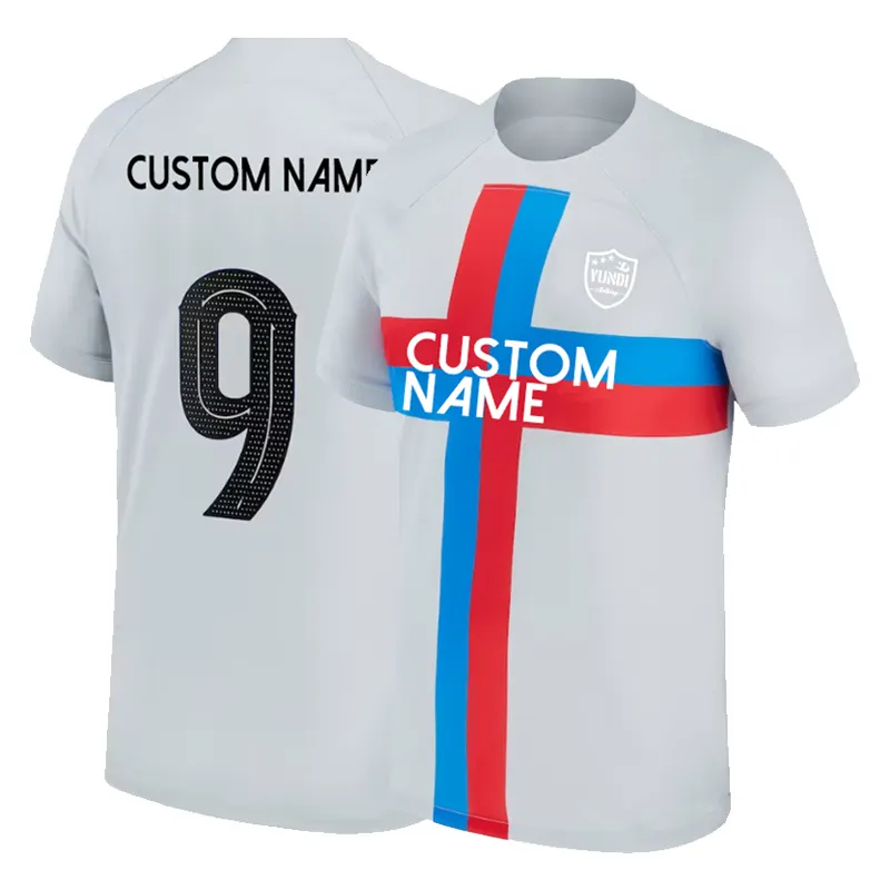 Wholesale Custom Polyester Sublimation Football Jerseys Soccer Uniforms Soccer Jersey