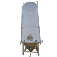 Réservoir de fermentation de liqueur de bière conique en acier inoxydable 100L 200L 300L 500L 1000L 2000L 3000L 5000L