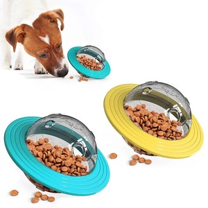 Funzioni Multiple erogazione di cibo migliora IQ Chasing Treat Ball Pet <span class=keywords><strong>Dog</strong></span> UFO Toys Pet <span class=keywords><strong>dog</strong></span> Food Leakage Slow Feed <span class=keywords><strong>Toy</strong></span> - Product Image 1