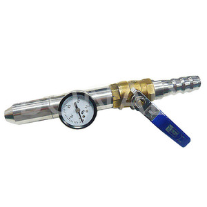 IEC60529 IPX5 IPX6หัวฉีดน้ำเจ็ทที่มีเครื่องวัดความดันสำหรับชิ้นงานที่จะฉีดพ่นด้วยน้ำ - Product Image 2