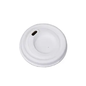 90mm mía bã mía Dome Nắp sinh thái thân thiện dùng một lần ly cà phê có nắp đậy lấy đi bao bì giấy cup nắp bìa