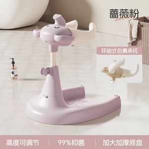 Comfortable Newborn Baby <strong>Bath</strong> Tower Seat Butt Basin Stand Alone Baby <strong>Bath</strong> Equipment Infant Bathing <strong>Table</strong> and Rack - Product Image 4