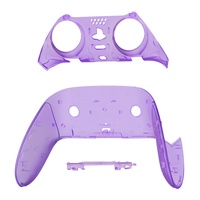 EXtremeRate plaques personnalisées couverture rayure coque de garniture de remplacement pour contrôleur PS5 Edge