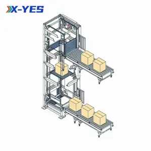 X-YES Box Elevator Products Vertical Lifting Conveyor Machine In Factory