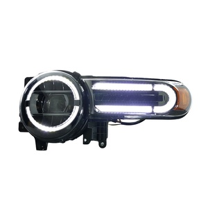 ไฟวิ่งกลางวันแบบ LED 12V และเลนส์ไฟเลี้ยวแบบไหล สำหรับชุดไฟหน้า Cruiser ปี 2007-2020 ชุดดัดแปลงไฟหน้า LED 12V - Product Image 1
