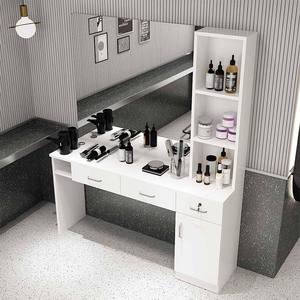 Station de Salon de Coiffure Multifonctionnelle pour Salon de Beauté, Meuble de Salon avec Étagères, Armoire à Outils pour Barbier - Product Image 6