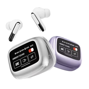 Traducteur AI en temps réel Écouteurs <span class=keywords><strong>sans</strong></span> fil 144 langues Écouteurs TWS à réduction <span class=keywords><strong>de</strong></span> bruit avec écran tactile Indicateur <span class=keywords><strong>de</strong></span> batterie LED - Product Image 4