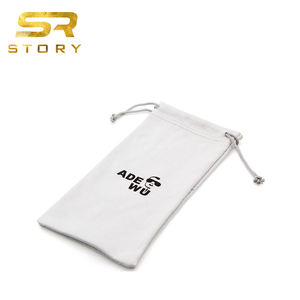 סיפור רך מיקרופייבר שרוך פאוץ משקפי שמש משקפיים בד תיק מקרה מגן מותאם אישית לוגו <span class=keywords><strong>Eyewear</strong></span> אבזרים - Product Image 5