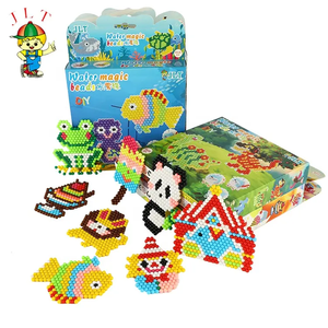 Vente en gros de mini jouets éducatifs en plastique colorés pour puzzle de perles d'eau magiques perles créatives pour enfants personnalisables - Product Image 1
