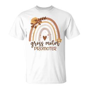 Camiseta Pediátrica Rainbow PT, Camiseta de Terapia Física para Promover la Motricidad Motora, para Fines Promocionales - Product Image 1