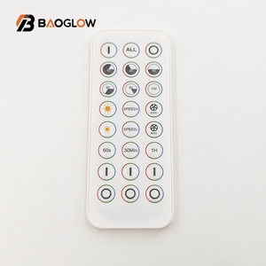 รีโมทคอนโทรลแบบ 24 ปุ่มสำหรับไฟติดเพดานแบบเส้น 3 ช่องสัญญาณ พร้อมปุ่มควบคุมแรงดันไฟฟ้าสำหรับไฟ LED แบบเส้น ขายส่ง - Product Image 5