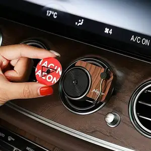 Car Air Freshener Turntable Phonograph Car Fragrance Replace Aromatherapy Perfume Aroma Tablets Diffuser M9P2