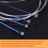 Alice A703 4-Piece Stainless Steel Wire Violin String Set 1 2/3/4 Strings for Instruments & Accessories