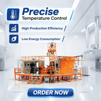 Machine de thermoformage industrielle à moule rotatif automatique haute efficacité pour la fabrication de réservoirs d'eau en plastique