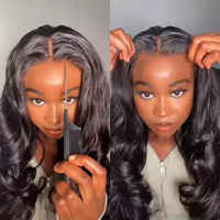 Perruques en cheveux humains pré-épilées sans colle à 180%, prêtes à porter, 13x4 5x5 13x6, fermeture HD, perruque à dentelle frontale HD pour femmes