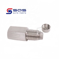 SQS OEM/ODM – Connecteur de capteur O2 M18*1.5 pour voiture, personnalisable en usine, de haute qualité, avec joint pour mini capteur catalytique et convertisseur catalytique
