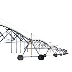 Système d'irrigation agricole à pivot central, équipement d'irrigation par aspersion pour grandes exploitations, machine agricole galvanisée à chaud - Product Image 6