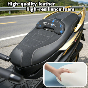 Reposapiés y Cojín para Asiento de Motocicleta KYMCO CT250 - Espuma de PU de Alta Elasticidad, Suave e Impermeable para Modificación y Mejora - Product Image 3